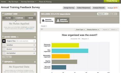 survey monkey admin.